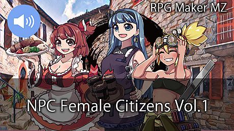 RPG Maker MZ - NPC Female Citizens Vol.1 DLC