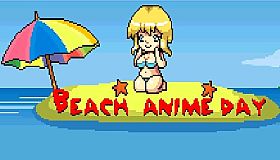 Beach anime day