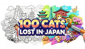 100 Cats Lost In Japan Find & Color