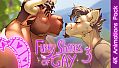 Furry Shades of Gay 3 - 4K Animations Pack