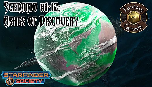 Fantasy Grounds - Starfinder RPG - Society Scenario #1-12: Ashes of Discovery
