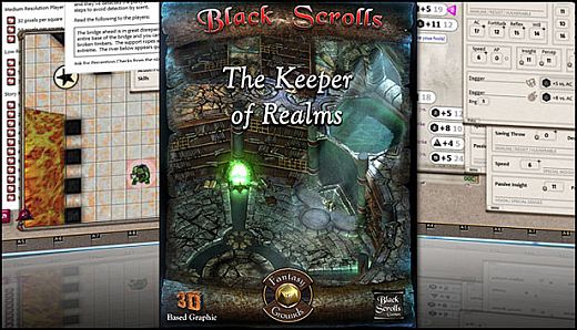 Fantasy Grounds - Black Scroll Games - The Keeper of Realms (Map Pack)