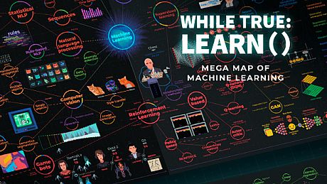 while True: learn() Mega Map of Machine Learning DLC