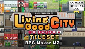 RPG Maker MZ - SERIALGAMES Living Good City Tileset