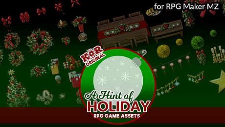 RPG Maker MZ - KR Hint of Holiday Tileset DLC