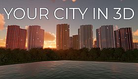 Your city in 3D