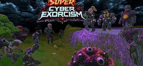 Super Cyber Exorcism Game