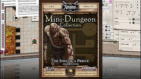 Fantasy Grounds - Mini-Dungeon #014: The Soul of a Prince (PFRPG) DLC