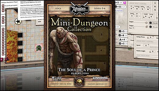 Fantasy Grounds - Mini-Dungeon #014: The Soul of a Prince (PFRPG)