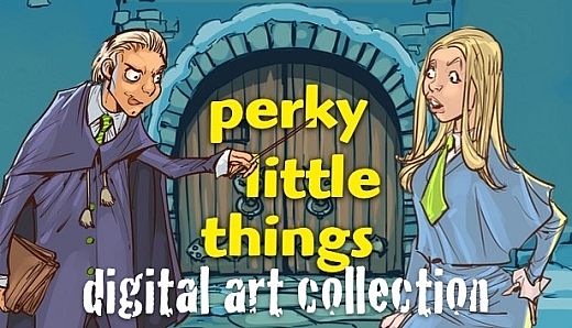 Perky Little Things - Digital Art Collection
