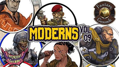 Fantasy Grounds - Moderns, Volume 9 (Token Pack) DLC