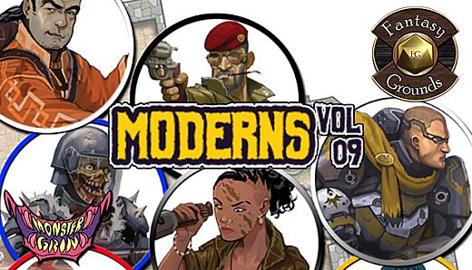 Fantasy Grounds - Moderns, Volume 9 (Token Pack)