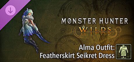 Monster Hunter Wilds - Alma Outfit: Featherskirt Seikret Dress