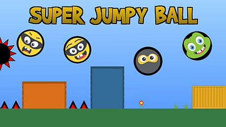 Super Jumpy Ball Game