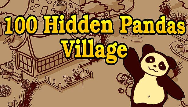 Buy 100 Hidden Pandas: Village