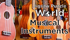 Jigsaw Puzzle World - Musical Instruments