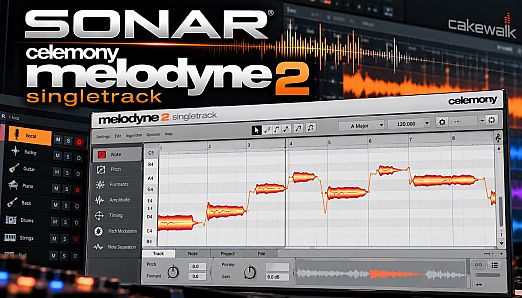 SONAR - Celemony Melodyne 2 Singletrack