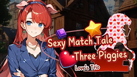 Sexy Match Tale : Three Piggies-Love's Trio Game