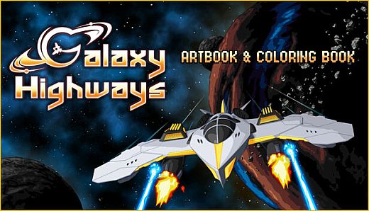 Galaxy Highways - Digital Artbook and Coloring book