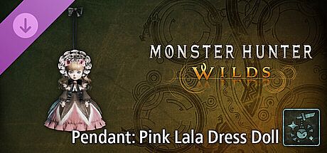 Monster Hunter Wilds - Pendant: Pink Lala Dress Doll DLC