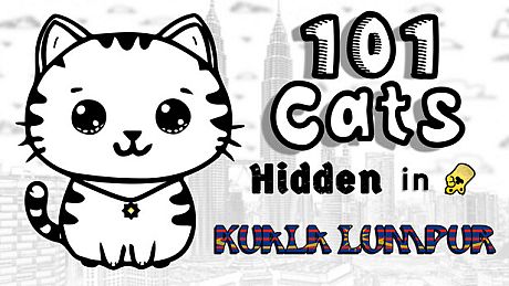 101 Cats Hidden in Kuala Lumpur Game