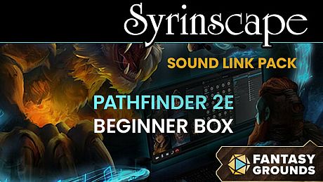 Fantasy Grounds - Pathfinder 2e - Beginner Box - Syrinscape Sound Link Pack DLC