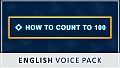 How to Count to 100 - English Voice Pack