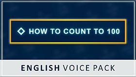 How to Count to 100 - English Voice Pack