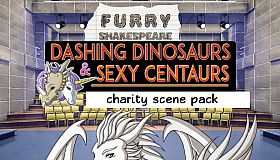 Furry Shakespeare: Dashing Dinosaurs & Sexy Centaurs: Charity Scene Pack