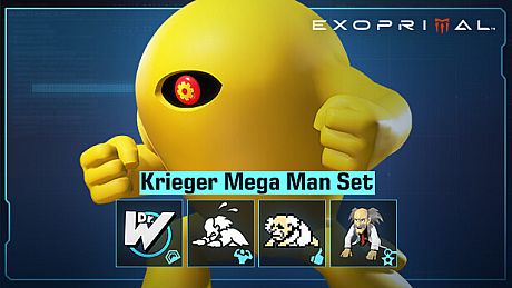Exoprimal - Krieger Mega Man Set DLC