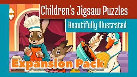 Children's Jigsaw Puzzles - Beautifully Illustrated - Expansion Pack DLC