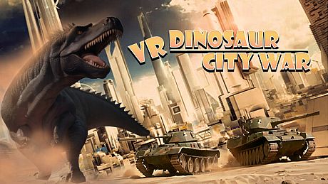 VR Dinosaur City War Game