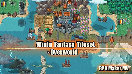 RPG Maker MV - Winlu Fantasy Tileset - Overworld DLC