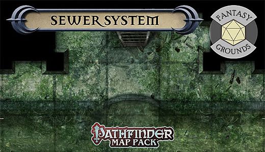 Fantasy Grounds - Pathfinder RPG - GameMastery Map Pack: Sewer System