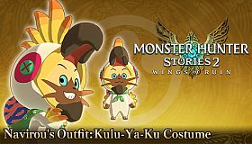 Monster Hunter Stories 2: Wings of Ruin - Navirou's Outfit: Kulu-Ya-Ku Costume
