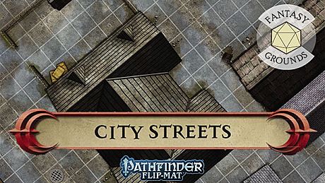 Fantasy Grounds - Pathfinder RPG - Pathfinder Flip-Map - Classic City Streets DLC
