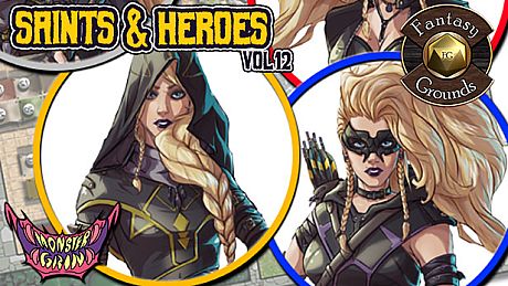 Fantasy Grounds - Saints & Heroes, Volume 12 (Token Pack) DLC