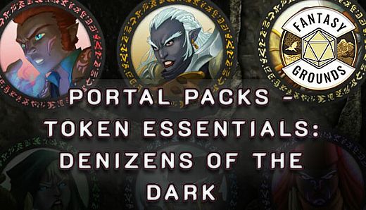 Fantasy Grounds - Portal Packs - Token Essentials: Denizens of the Dark