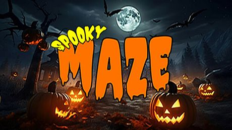 Spooky Maze Game