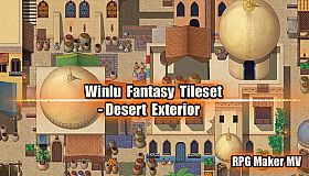 RPG Maker MV - Winlu Fantasy Tileset - Desert Exterior