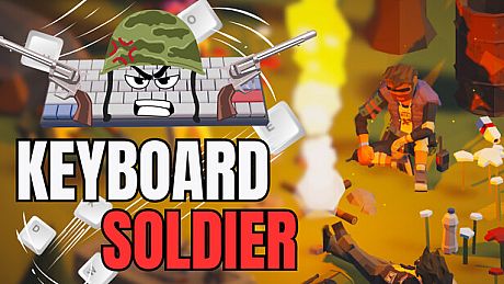 Keyboard Soldier Game