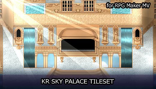 RPG Maker MV - KR Sky Palace Tileset