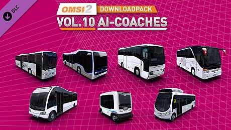 OMSI 2 Add-on Downloadpack Vol. 10 - AI Coaches DLC
