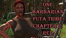 One Barbarian Futa Tribe Chapter 2: Red