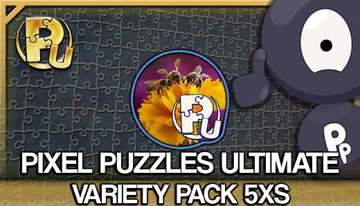 Jigsaw Puzzle Pack - Pixel Puzzles Ultimate: Variety Pack 5XS
