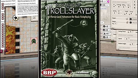 Fantasy Grounds - In Search of the Trollslayer (BRP) DLC