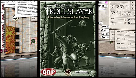 Fantasy Grounds - In Search of the Trollslayer (BRP)