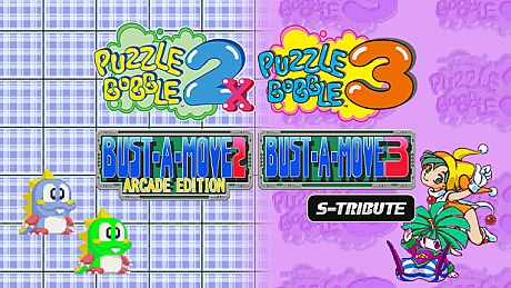 Puzzle Bobble2X/BUST-A-MOVE2 Arcade Edition & Puzzle Bobble3/BUST-A-MOVE3 S-Tribute Game
