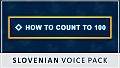 How to Count to 100 - Slovenian Voice Pack