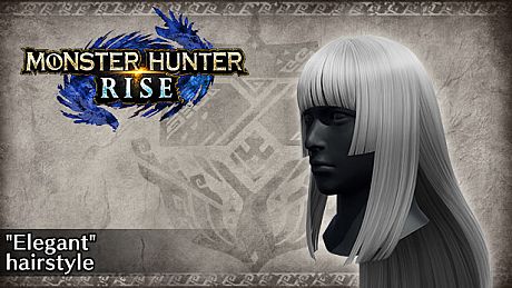 Monster Hunter Rise - "Elegant" hairstyle DLC